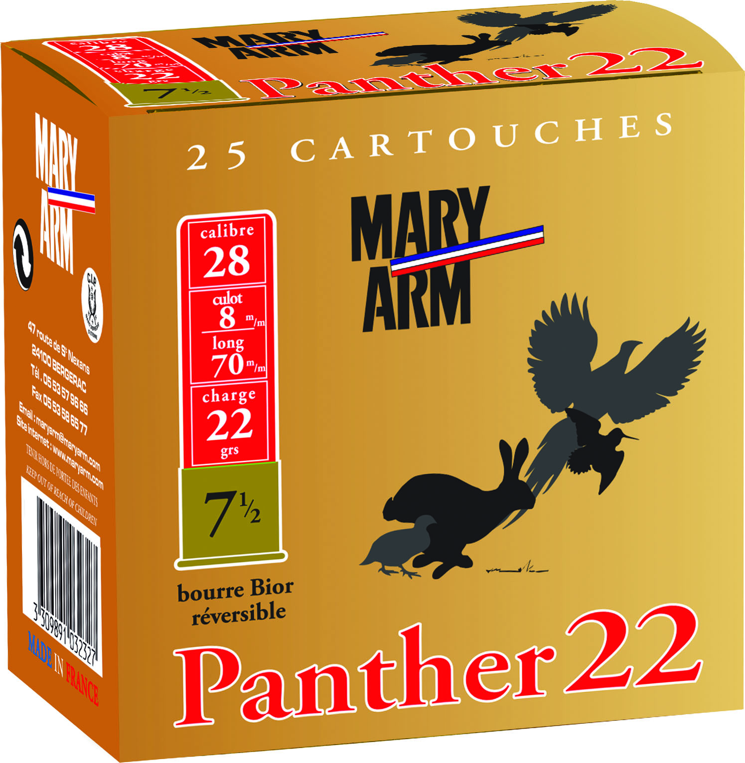 MARY ARM PANTHER 22gr CAL.28